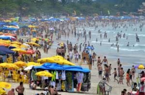 Praia Grande, em Ubatuba