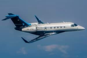 Praetor 500, jato executivo da Embraer – Foto: Divulgação