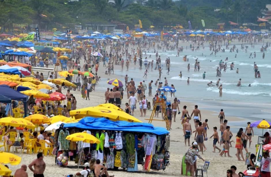 Praia Grande, em Ubatuba