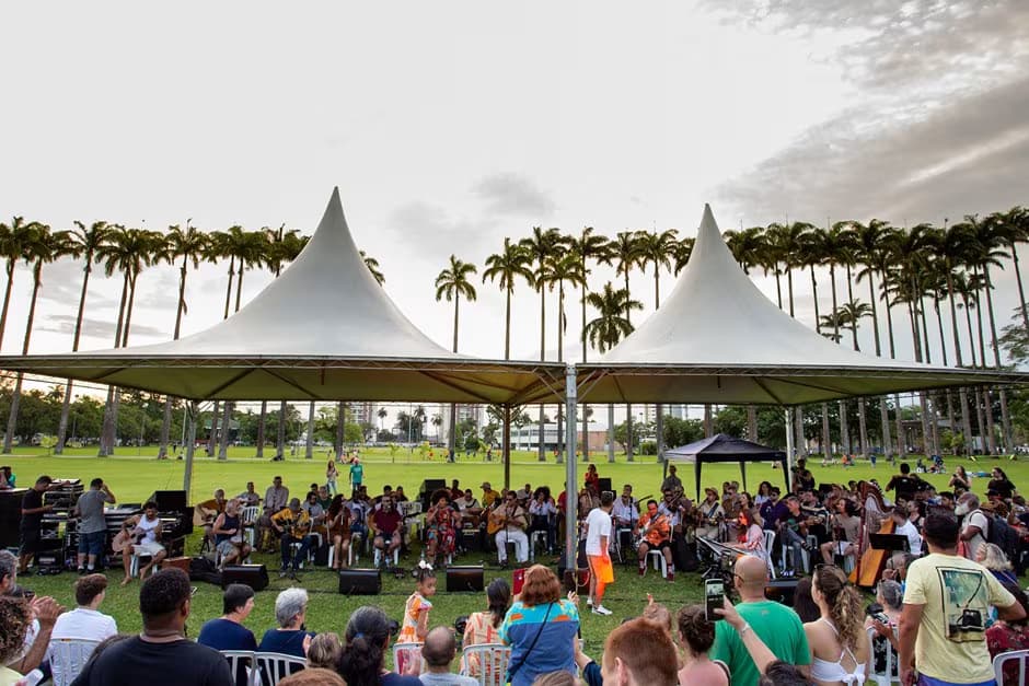 Projeto Música ao Pôr do Sol se unem para apresentações conjuntas no Parque da Cidade em SJC