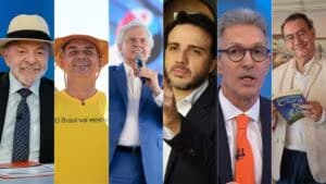 Créditos: Divulgação/Ricardo Stuckert, Divulgação/Charles Vieira, Divulgação/PSD e Reprodução