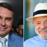 Flávio Bolsonaro e Lula - Fotos: Ton Molina/Agência Senado e Ricardo Stuckert (CC BY-SA 4.0)