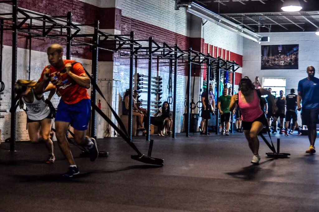 Treino de CrossFit