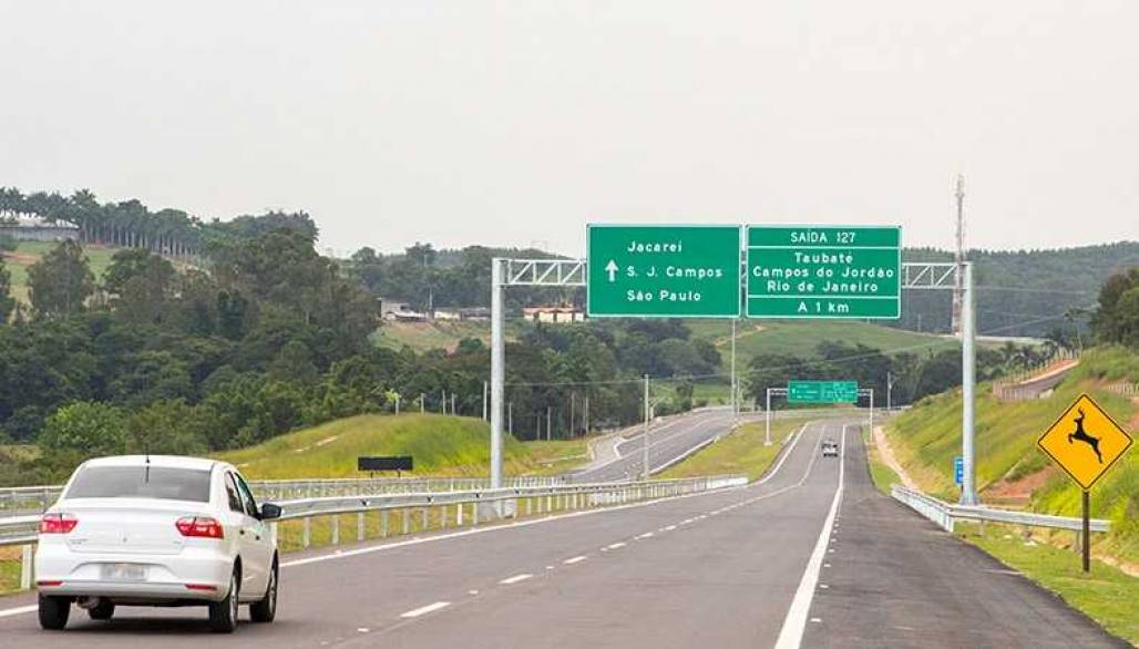 Rodovia Carvalho Pinto estrada estadual divulgação governo SP Rodovia Carvalho Pinto estrada estadual divulgação governo SP
