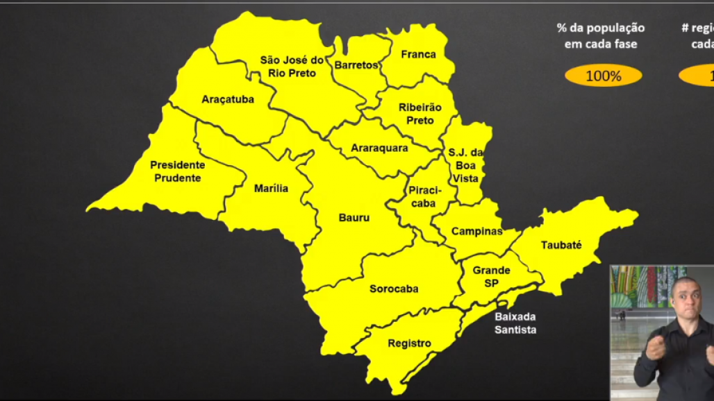 Fase amarela plano sp (Governo de SP) Fase amarela plano sp (Governo de SP)