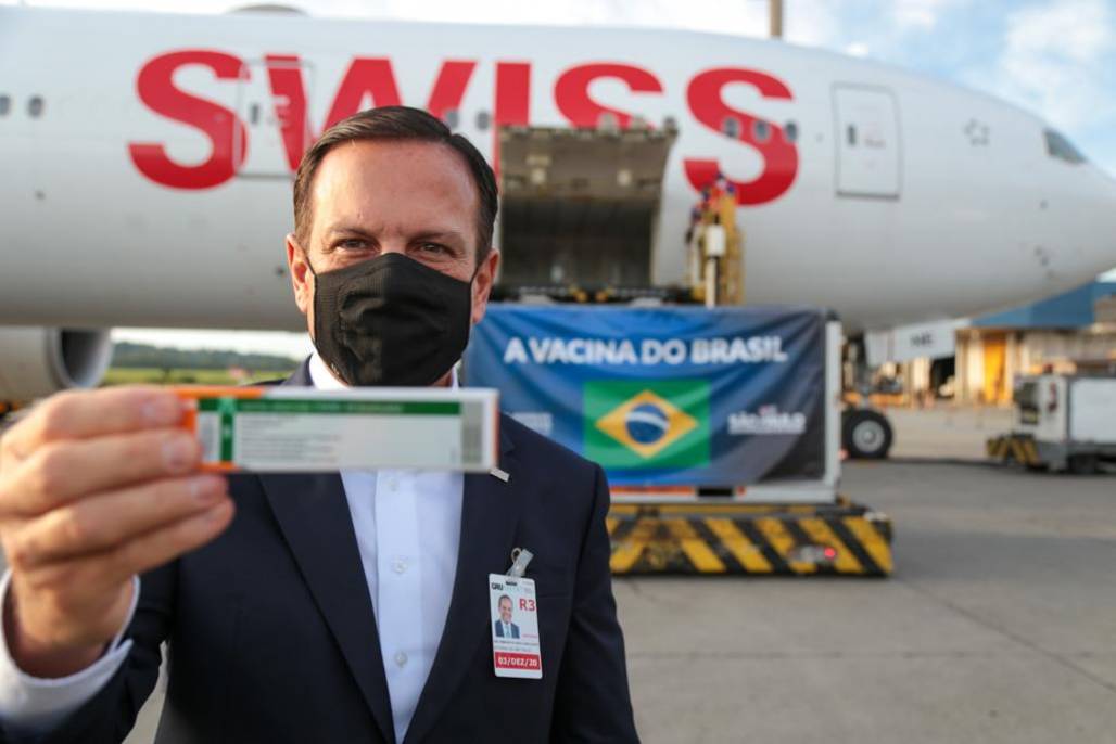 Vacina covid-19 Coronavac Doria 02 (Governo de SP) Vacina covid-19 Coronavac Doria 02 (Governo de SP)