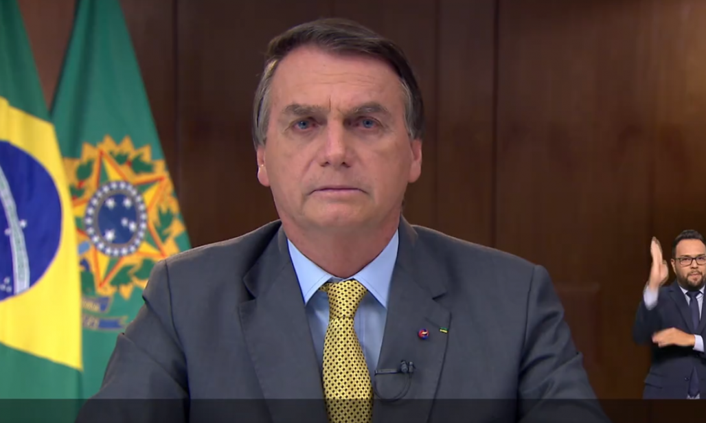 BOLSONARO , PRONUNCIAMENTO (Reprodução / Twitter) BOLSONARO , PRONUNCIAMENTO (Reprodução / Twitter)