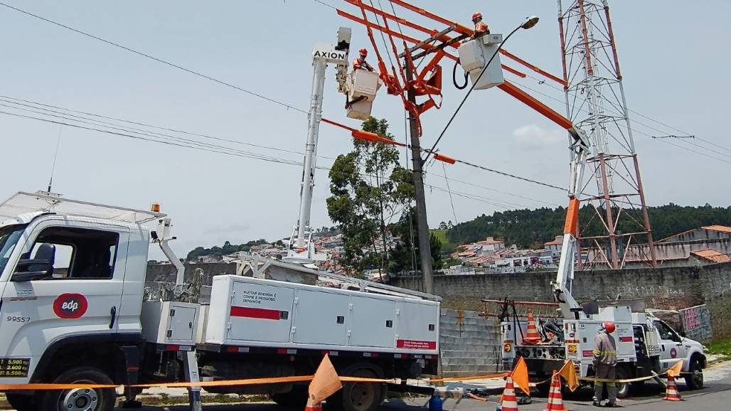 nova estação de energia em São Sebastião (Divulgação) nova estação de energia em São Sebastião (Divulgação)