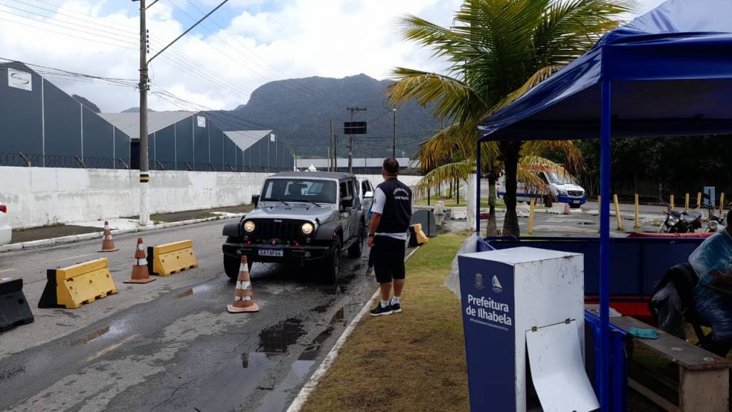 Controle de Acesso ilhabela (Foto: Divulgação/PMI) Controle de Acesso ilhabela (Foto: Divulgação/PMI)