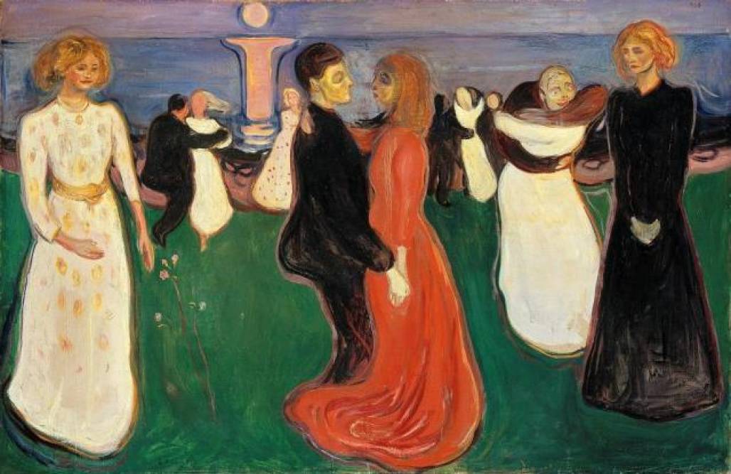 Edvard Munch- Dance of Life, 1899-1900 (Foto: Reprodução) Edvard Munch- Dance of Life, 1899-1900 (Foto: Reprodução)