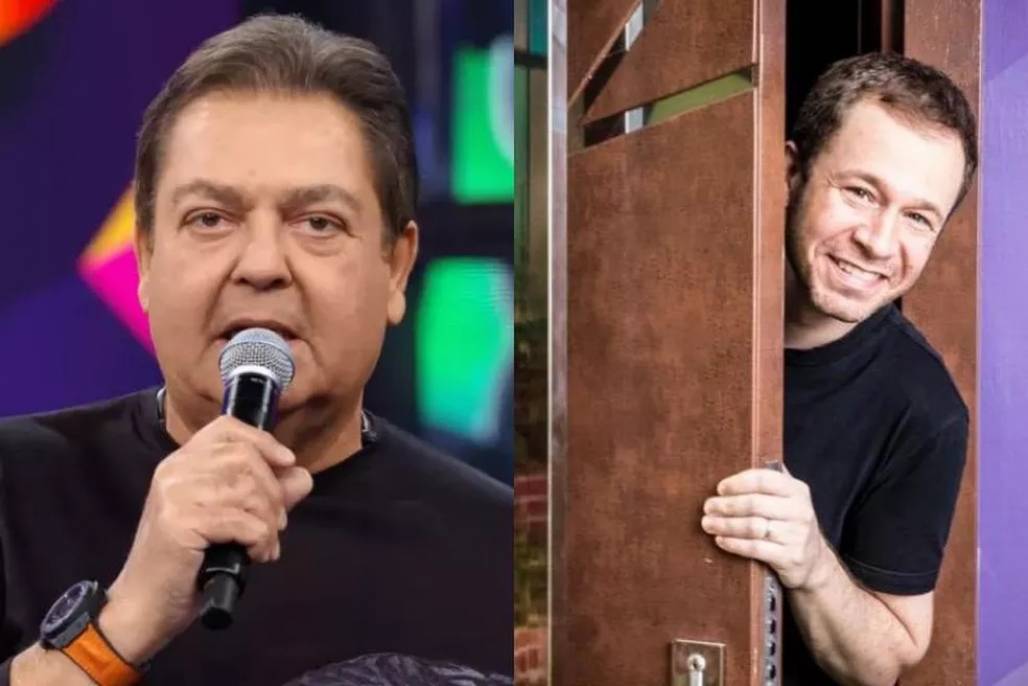 Faustão e Tiago Leifert (Créditos / Globo) Faustão e Tiago Leifert (Créditos / Globo)