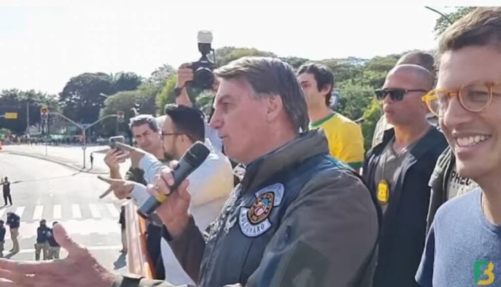 motociata bolsonaro (Foto: Reprodução/Internet) motociata bolsonaro (Foto: Reprodução/Internet)