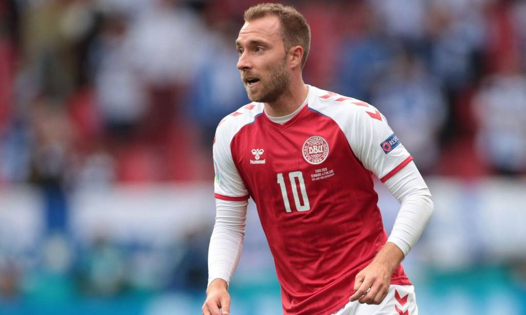 Eriksen melhora (Foto: Reuters) Eriksen melhora (Foto: Reuters)
