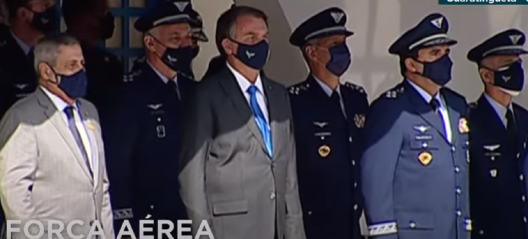Bolsonaro em guará 21.06 (Foto: Reprodução/TV Brasil ) Bolsonaro em guará 21.06 (Foto: Reprodução/TV Brasil )