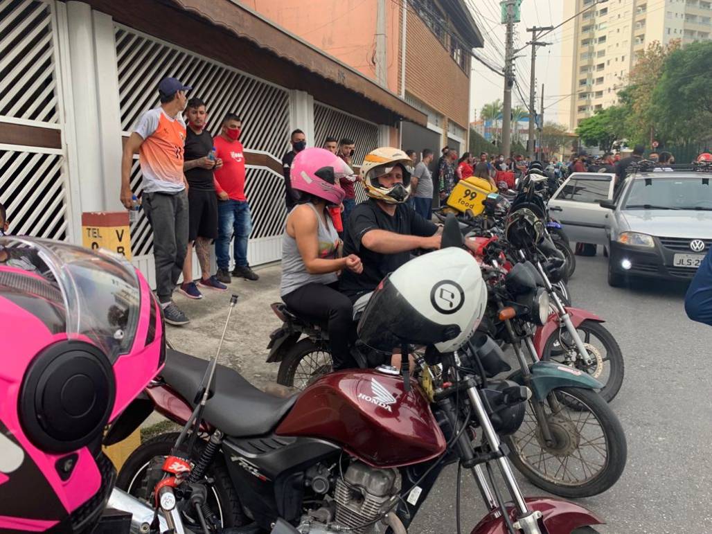 Greve em SJ dos motoboys (Meon) Greve em SJ dos motoboys (Meon)