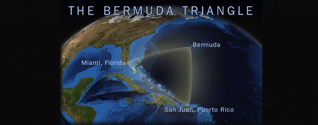 Triangulo das bermudas (Imagem de satélite) Triangulo das bermudas (Imagem de satélite)