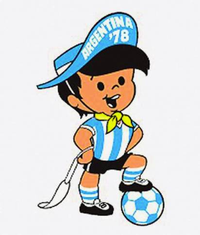 Gauchito, mascote da copa do mundo da Argentina.