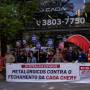 Trabalhadores realizam novo protesto contra fechamento de fábrica da Caoa Cherry em Jacareí