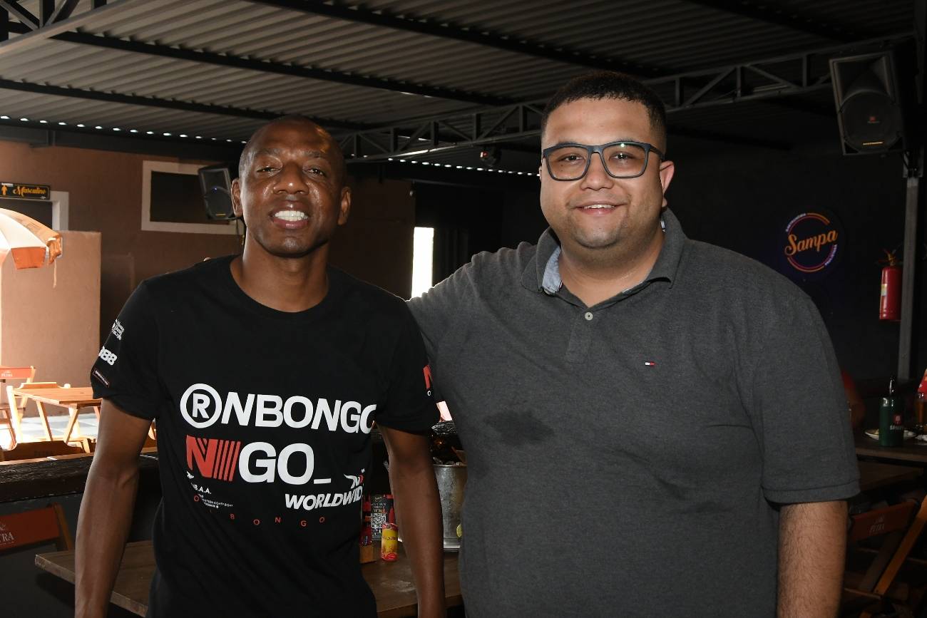 Amaral, ex-jogador da seleção brasileira, almoça no Sampa Gastronomia