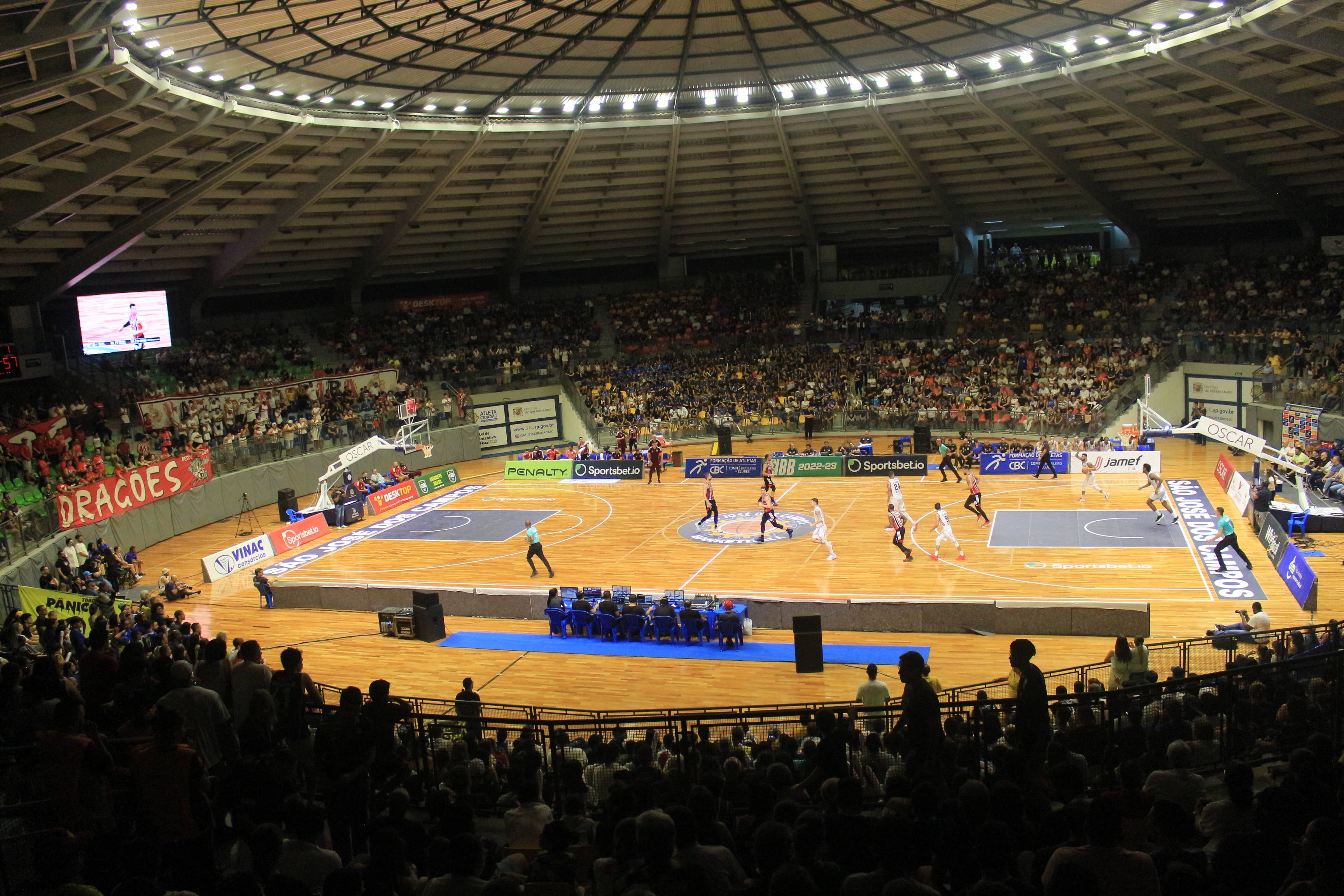 São José Basketball libera ingressos para playoffs do NBB no Teatrão