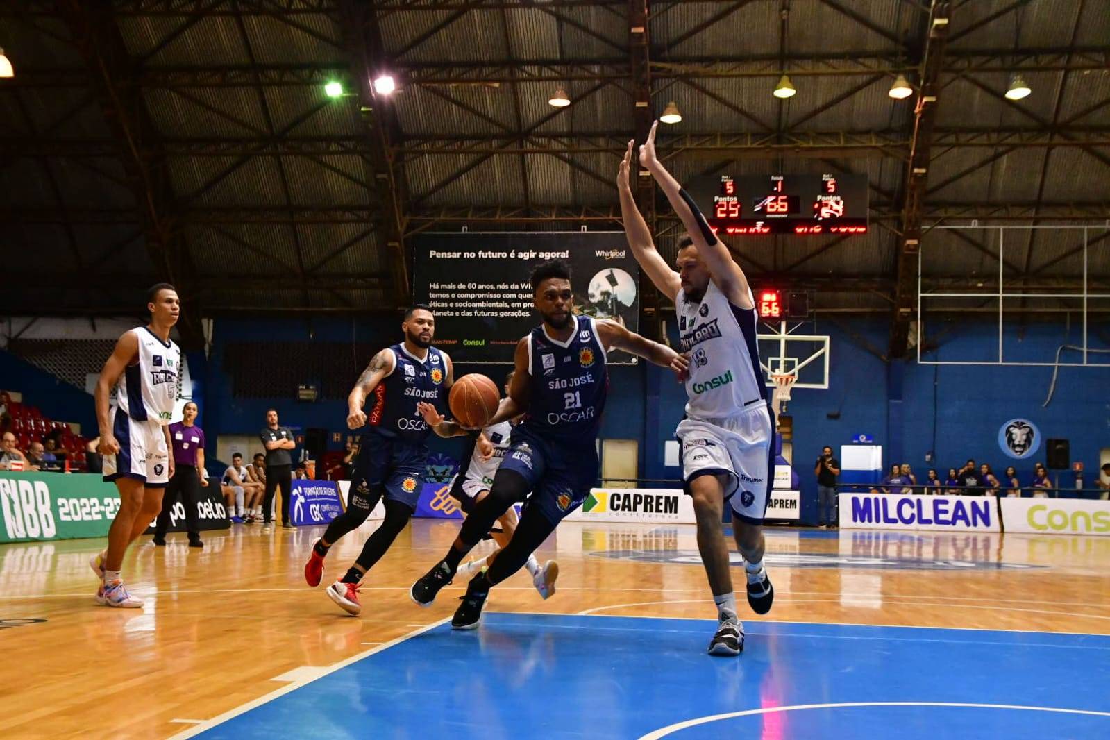 São José fará 6 jogos em casa pelo Brasileiro de Basquete