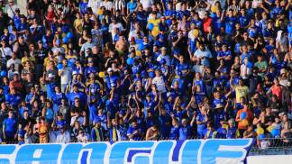 Torcida do São José no estádio Martins Pereira - São José EC x Capivariano - Campeonato Paulista da Série A3 2023 - Final