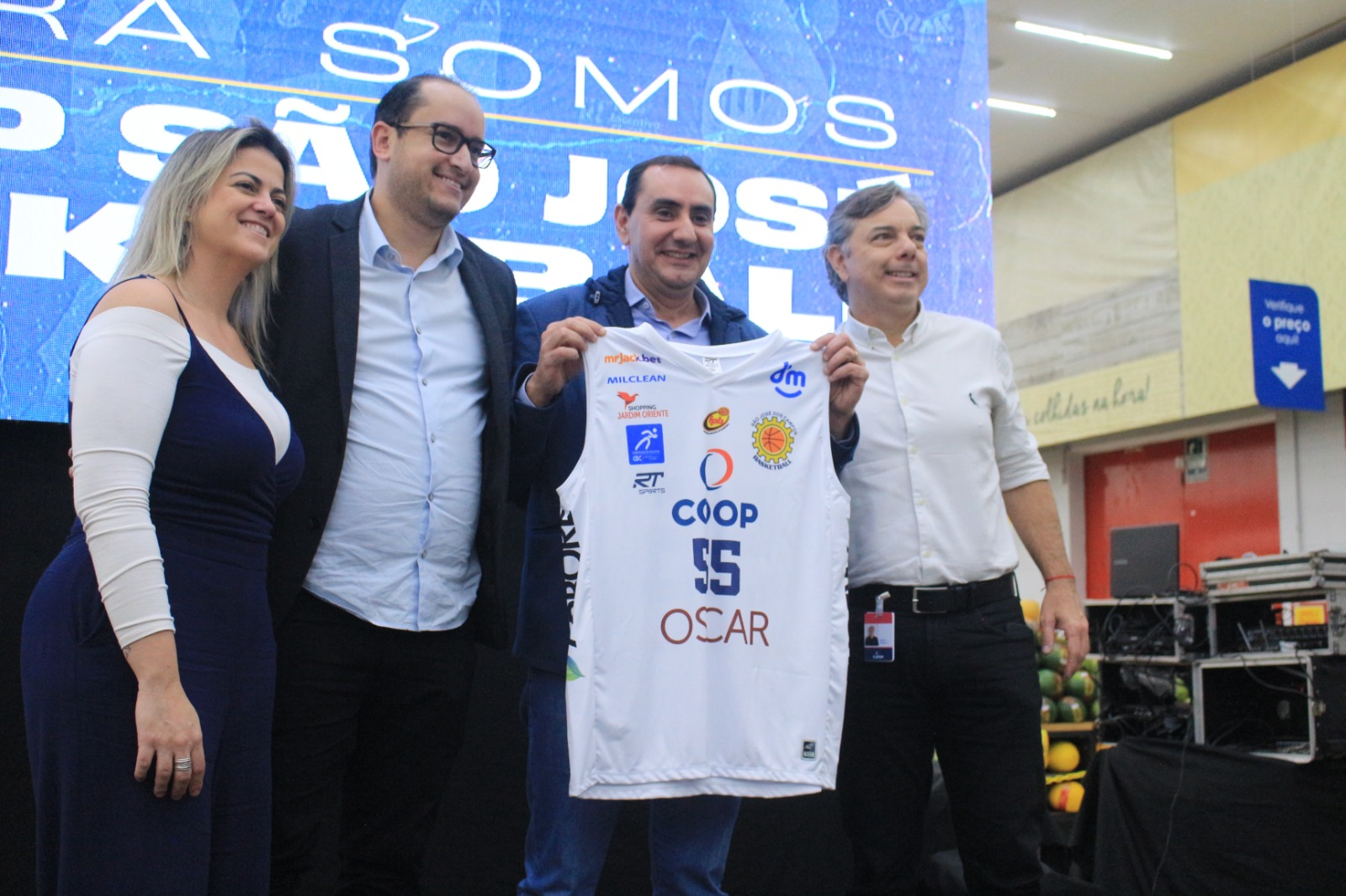 Elenco do São José Basketball - temporada 2019/2020 - Prefeitura