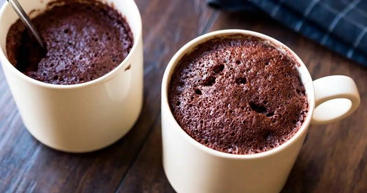 MEON MENU: Bolo de Caneca de chocolate no micro-ondas 