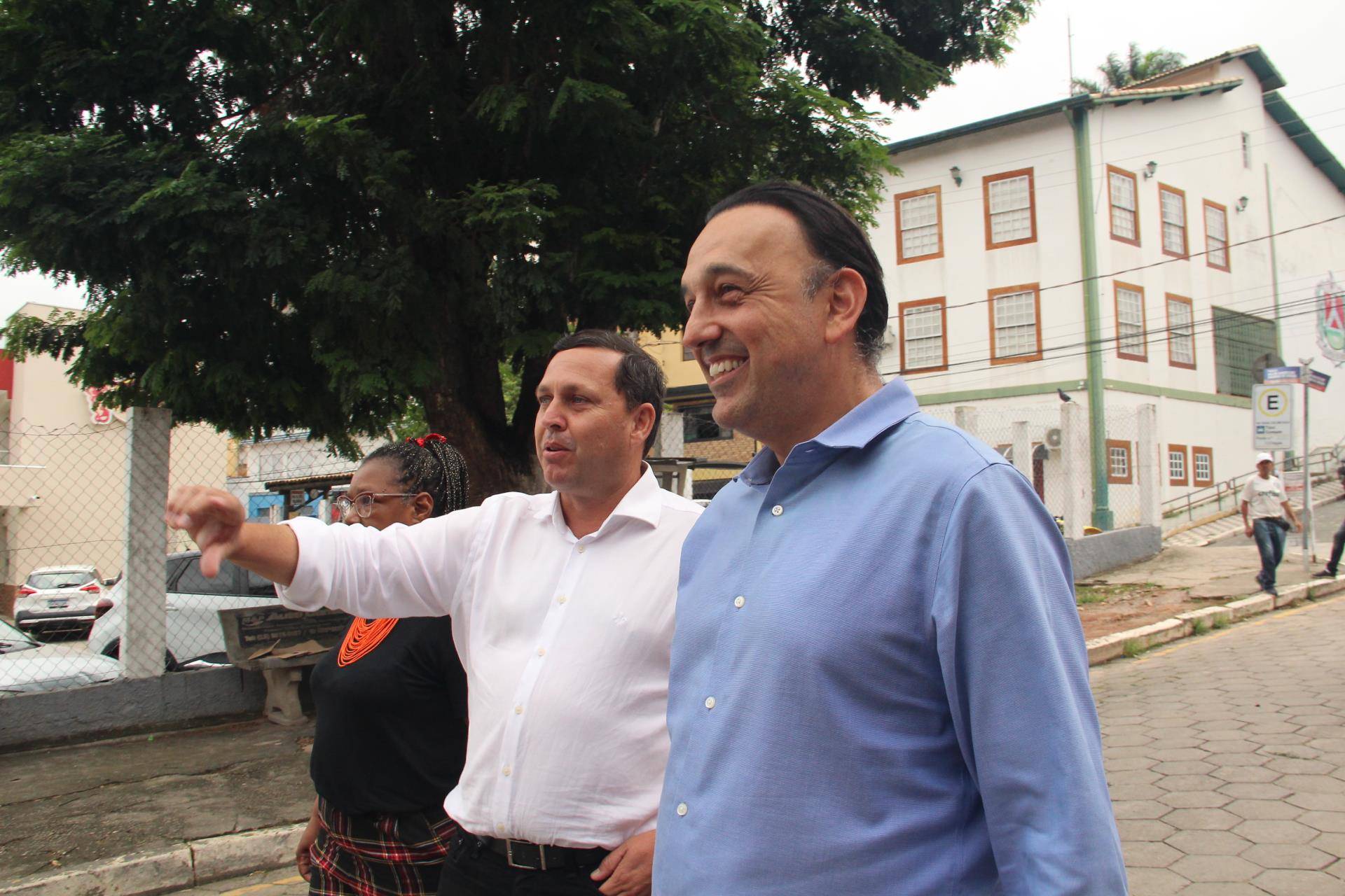 Felício Ramuth cumpre agenda em Paraibuna