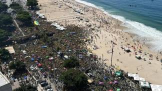 Bolsonaro Copacabana