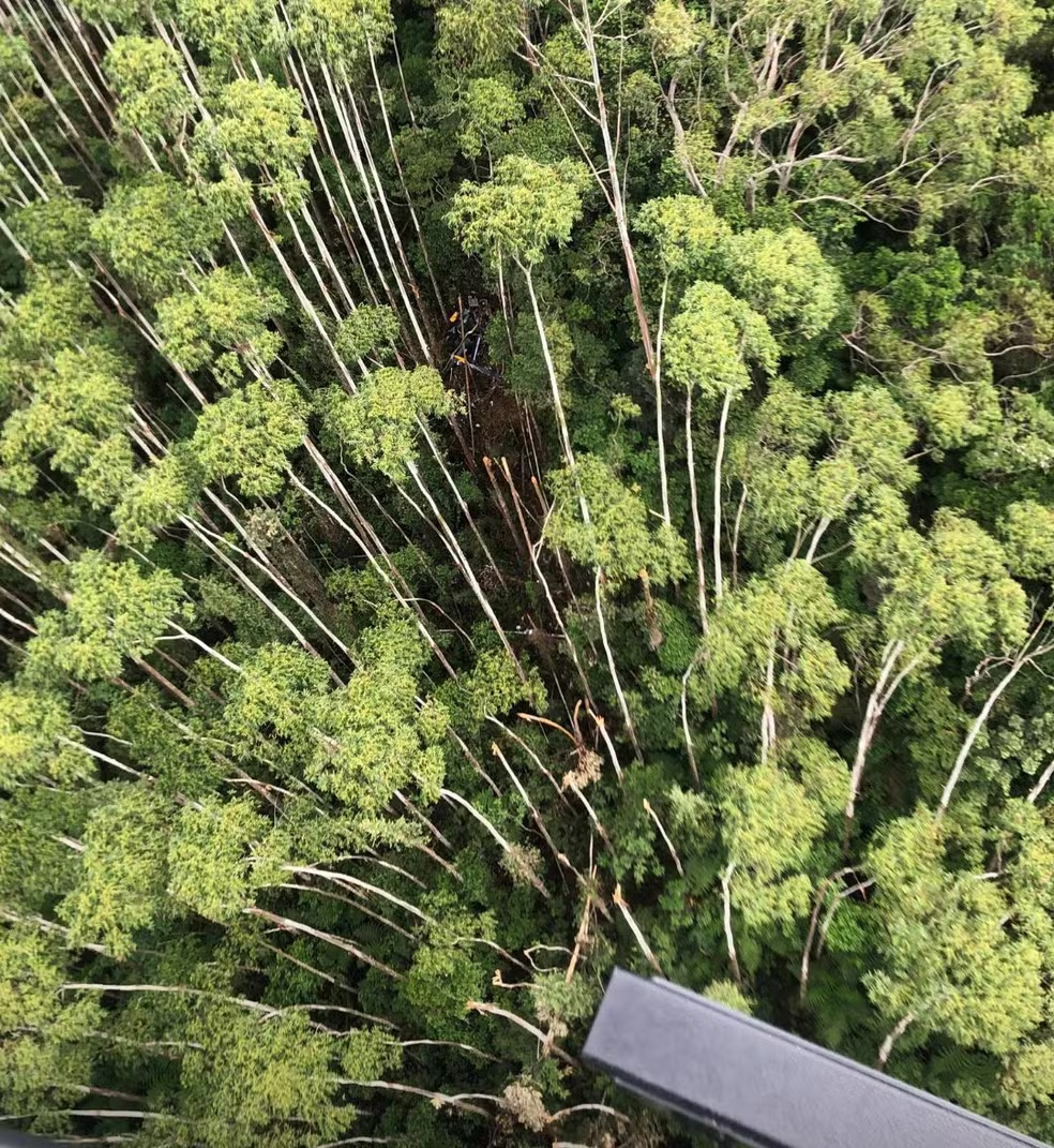 Mau tempo é apontado como causa da queda de helicóptero no Reveillon