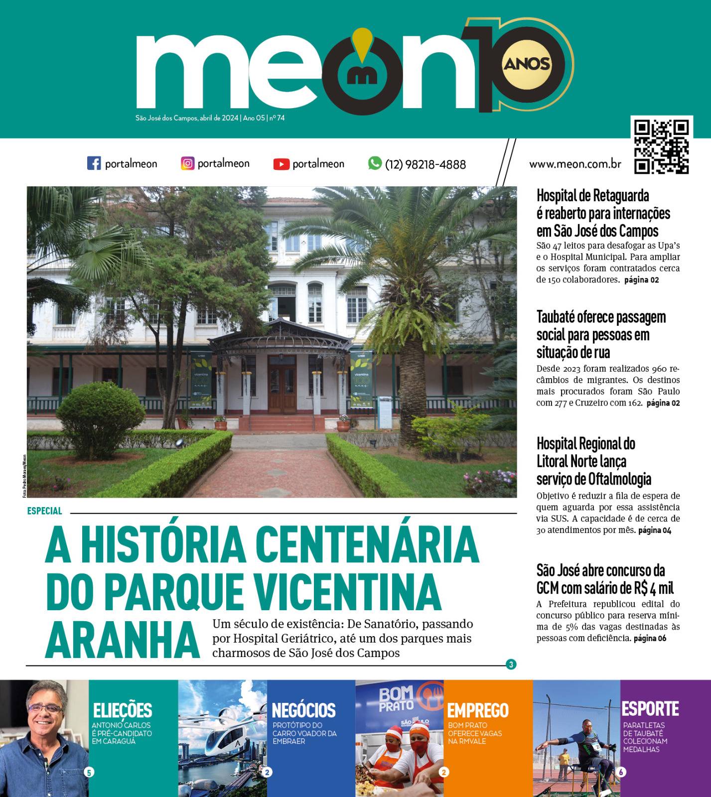 MEON JORNAL disponível em versão digital