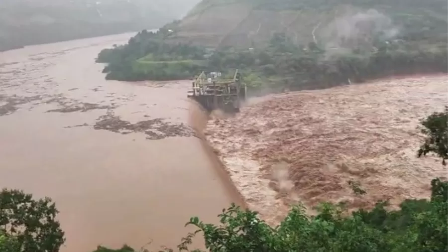 Barragem rompe no Rio Grande do Sul