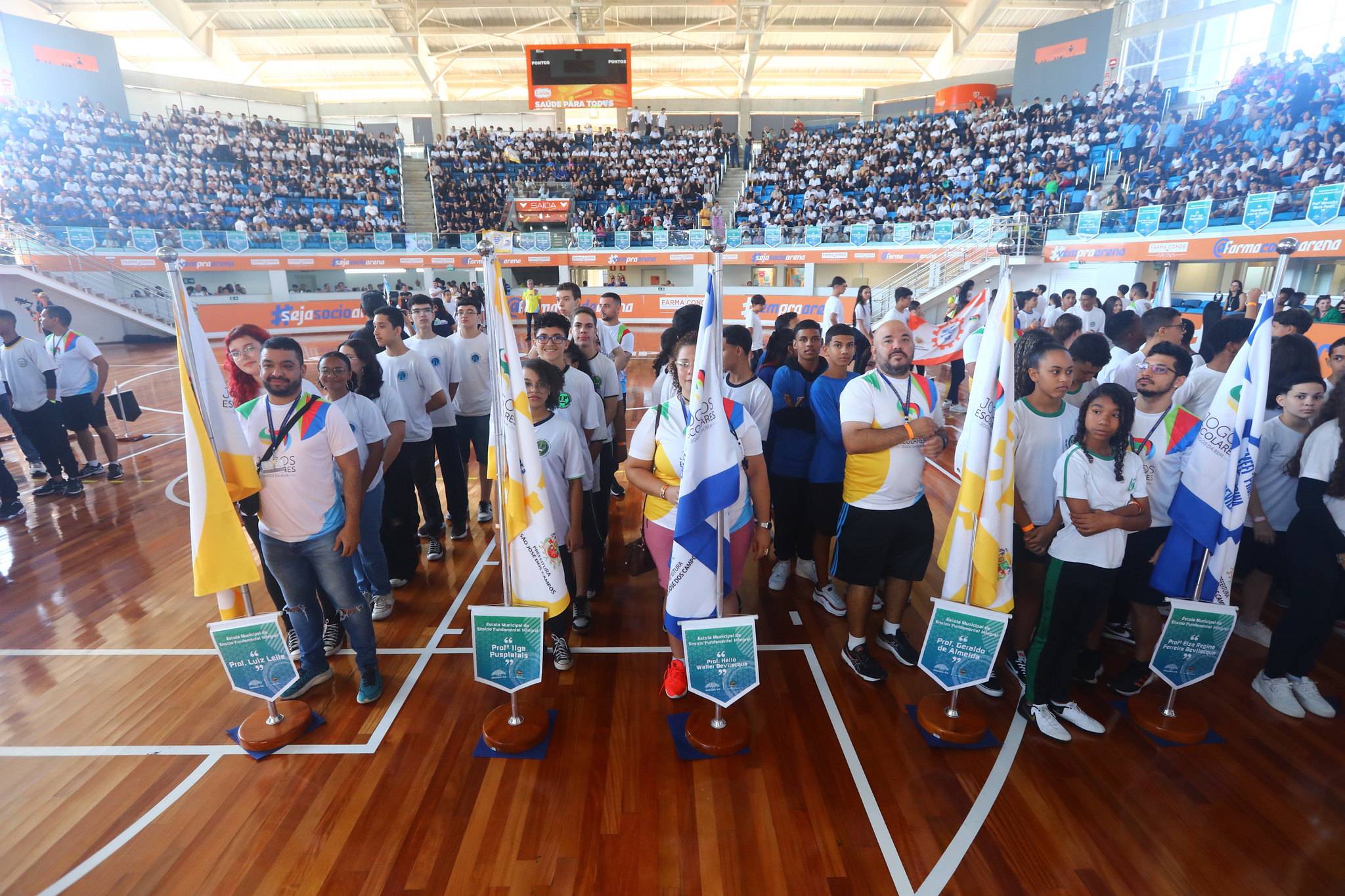 Abertura dos 35º Jogos Escolares tem grande festa em São José