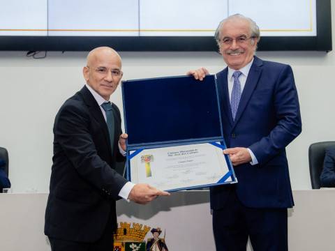 Empresário Chaim Zaher recebe título de Cidadão Joseense