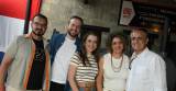 Israel Mizock, Jean, Daiana Dick, Ciça Freire e Carlos Eduardo