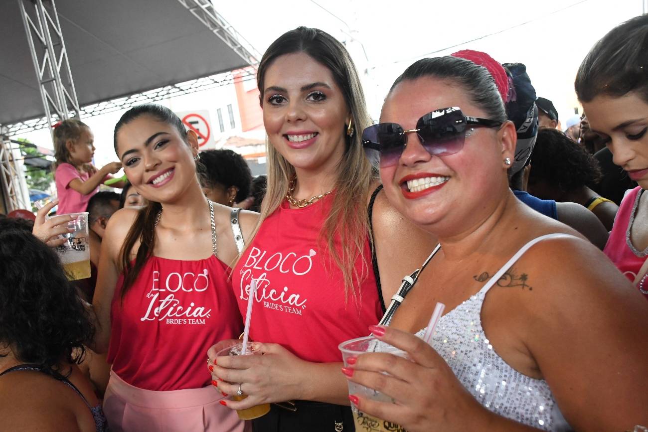 Karina Vieira, Adriane Camargo e Geane Ramos