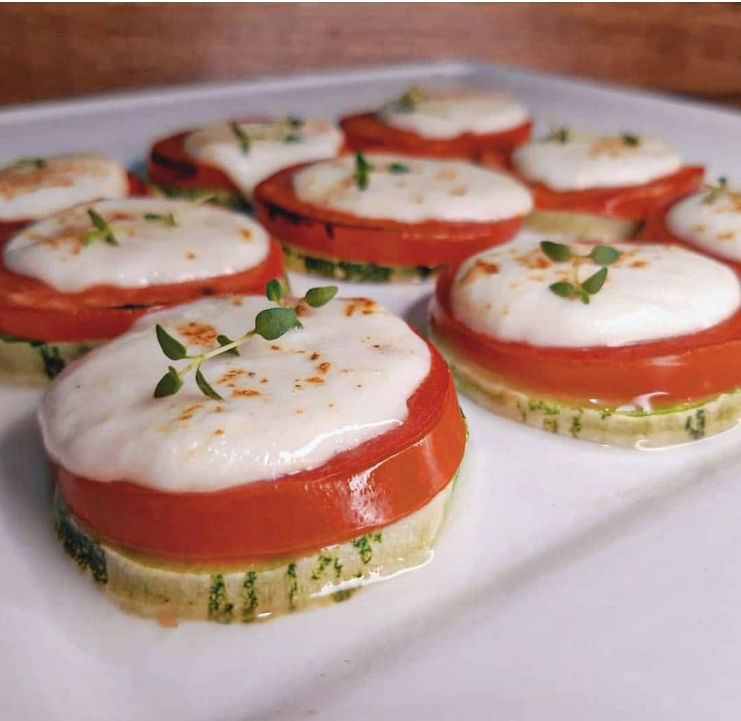 Receita do Dia: Mini Pizza de Abobrinha
