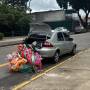 Balão cai em avenida de São José e suspeito é multado em R$ 10 mil