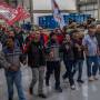 Trabalhadores ocupam a fábrica da Avibras, em Jacareí