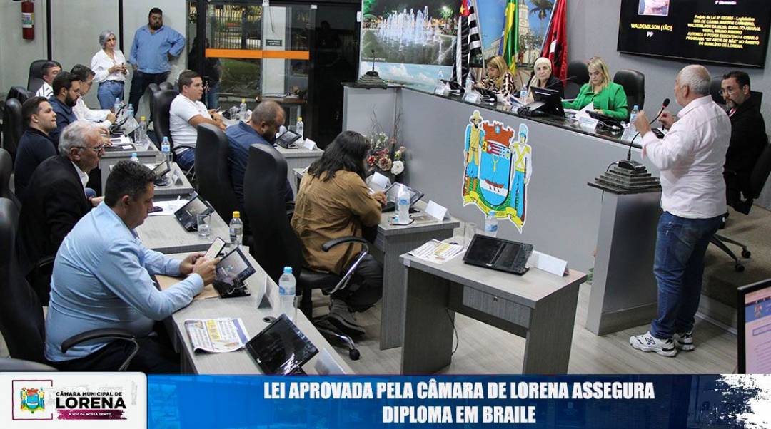  Lucas Martins/ Divulgação Câmara Municipal de Lorena