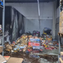 Incêndio atinge depósito de supermercado em Caraguá