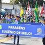 SJC: Desfile encerra eventos do aniversário de Eugênio de Melo