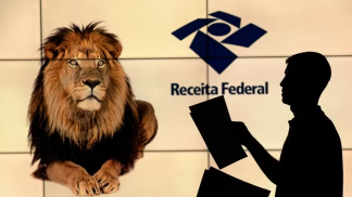 Leão é símbolo da Receita Federal