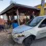 Turista tem prejuízo de R$ 65 mil após carro desgovernado invadir calçadão em Ubatuba