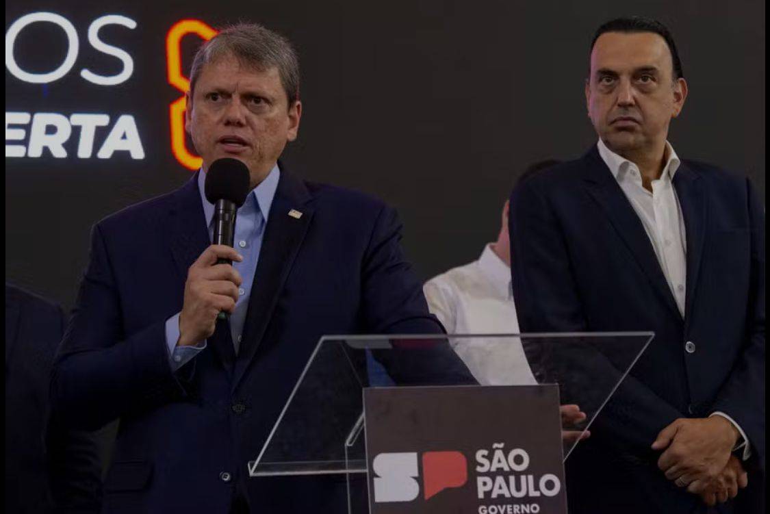 Tarcísio quer manter Felício Ramuth como vice para 2026