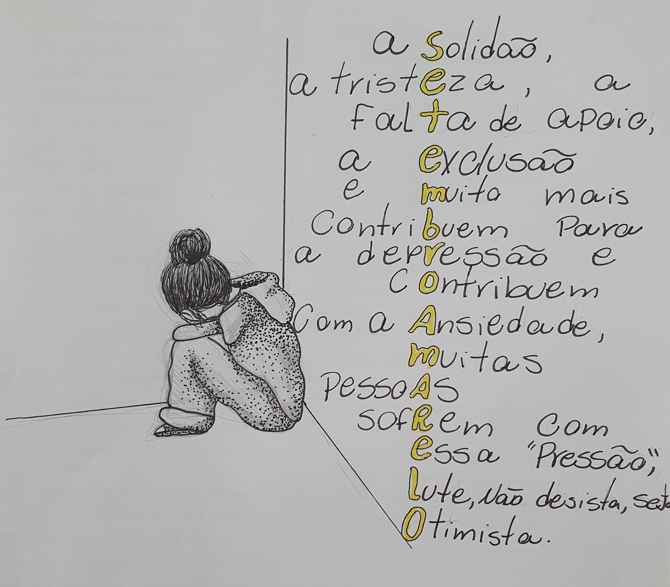 Desenho da aluna