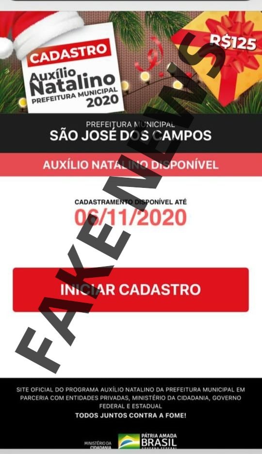 Alerta Fake News  Prefeitura Municipal de Guanhães