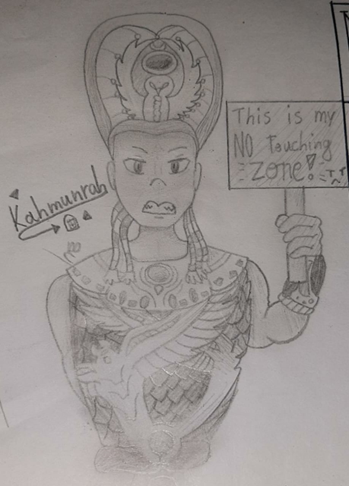 Desenho/Maria Eduarda Barros de Souza