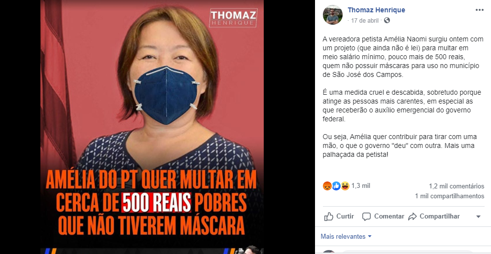 Reprodução/Facebook